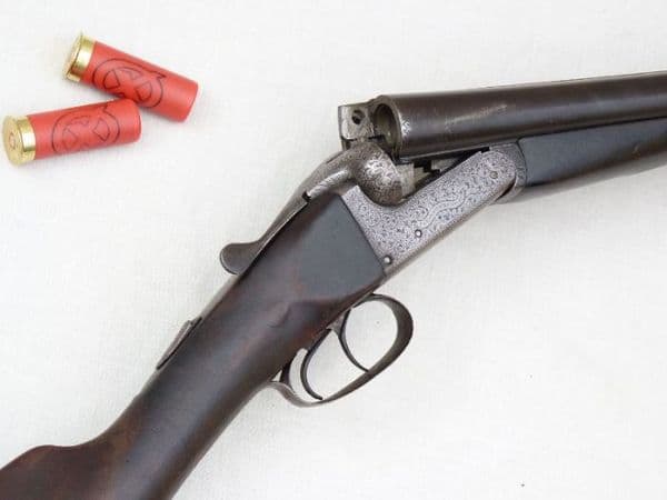 Deactivated British Frederick Hadfield 12-bore boxlock shotgun  **SOLD**