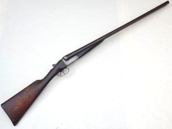 Deactivated British Frederick Hadfield 12-bore boxlock shotgun **SOLD**
