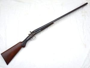 Deactivated British Holloway & Naughton Ltd 12-bore hammer shotgun  **SOLD**