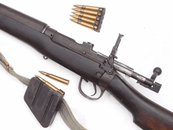 Deactivated British Lee-Enfield No5 mk1 Jungle Carbine, 1946 dated, all matching numbers  **SOLD**