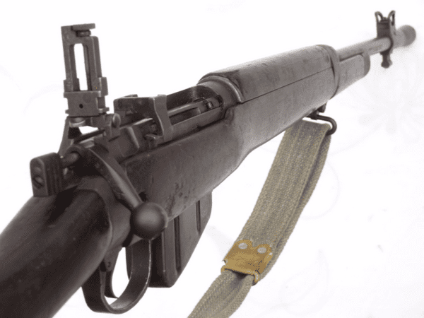 Deactivated British Lee-Enfield No5 mk1 Jungle Carbine, 1946 dated, all matching numbers  **SOLD**