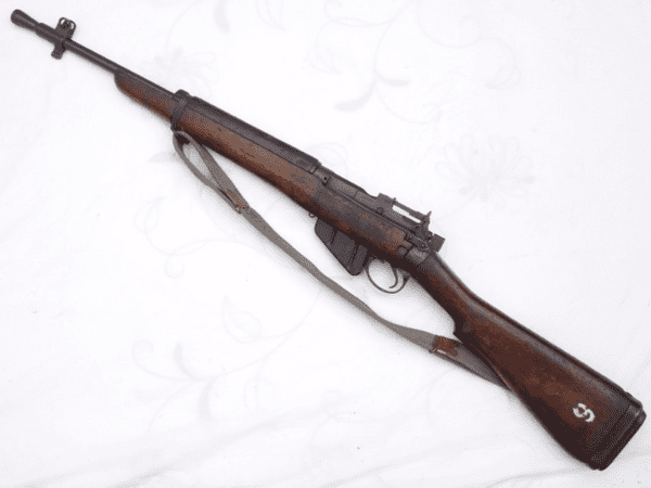 Deactivated British Lee-Enfield No5 mk1 Jungle Carbine, dated 1946, all matching numbers  **SOLD**
