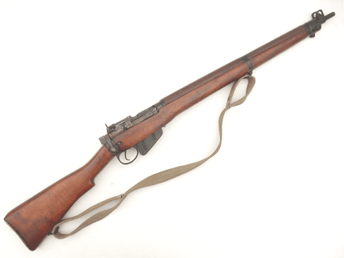 Deactivated British Lee-Enfield rifle no4 mk1, 1944 dated, early spec **SOLD**