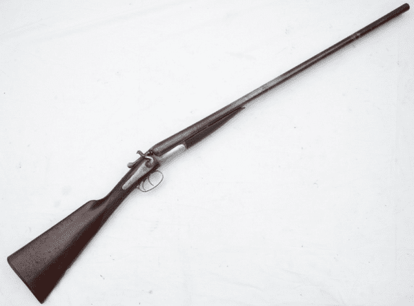 Deactivated British Lloyd & Son 12-bore hammer shotgun **SOLD**