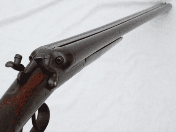 Deactivated British made 12-bore hammer shotgun  **SOLD**