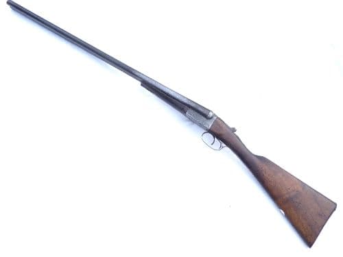 Deactivated British made Army & Navy 12-bore boxlock double-barrelled shotgun  **SOLD**
