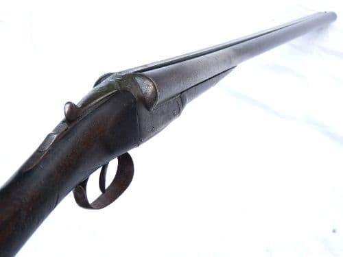 Deactivated British made Army & Navy 12-bore boxlock double-barrelled shotgun  **SOLD**