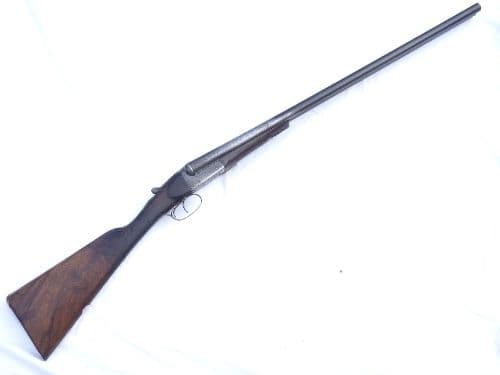 Deactivated British made Army & Navy 12-bore boxlock double-barrelled shotgun  **SOLD**