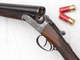 Deactivated British made Charles Osborne boxlock 12-bore shotgun  **SOLD**