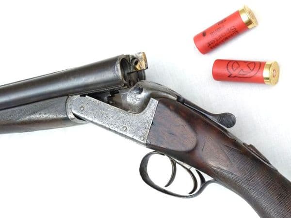 Deactivated British made T. Page-Wood 12-bore boxlock shotgun  **SOLD**