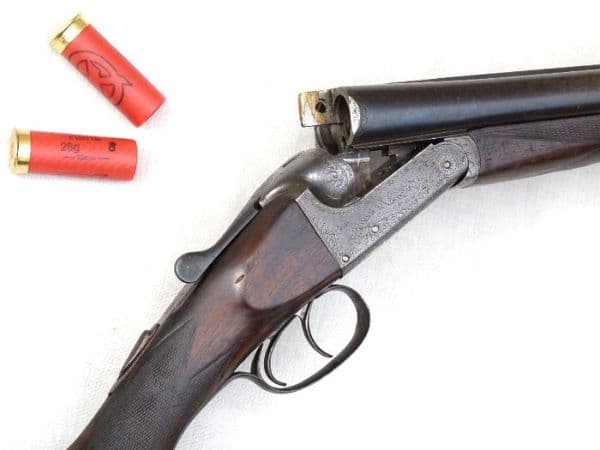 Deactivated British made T. Page-Wood 12-bore boxlock shotgun  **SOLD**