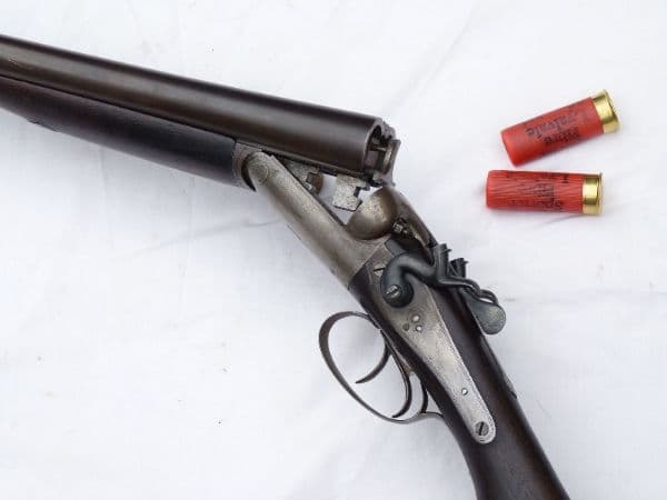 Deactivated British Midland Gun Co. 12-bore hammer shotgun  **SOLD**