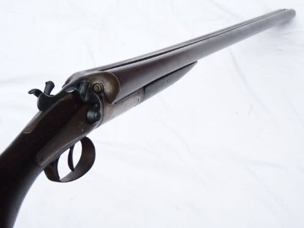 Deactivated British Midland Gun Co. 12-bore hammer shotgun  **SOLD**
