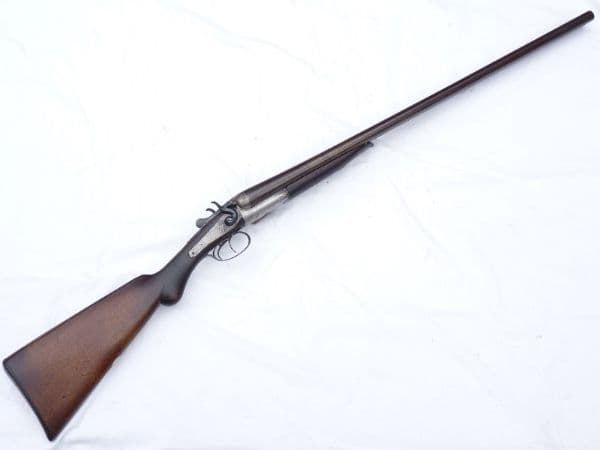 Deactivated British Midland Gun Co. 12-bore hammer shotgun **SOLD**