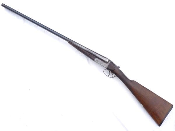 Deactivated British R. Ramsbottom 12-bore boxlock shotgun  **SOLD**