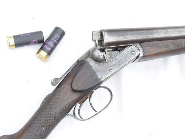 Deactivated British R. Ramsbottom 12-bore boxlock shotgun  **SOLD**
