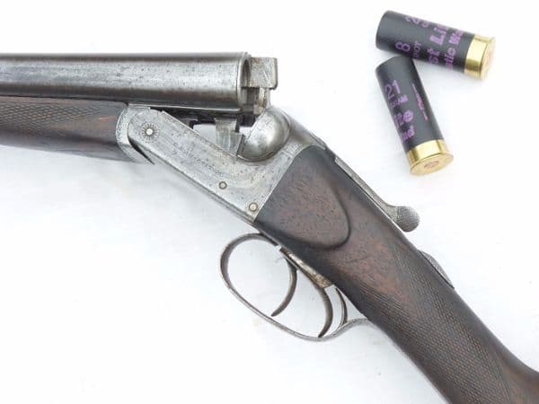 Deactivated British R. Ramsbottom 12-bore boxlock shotgun  **SOLD**