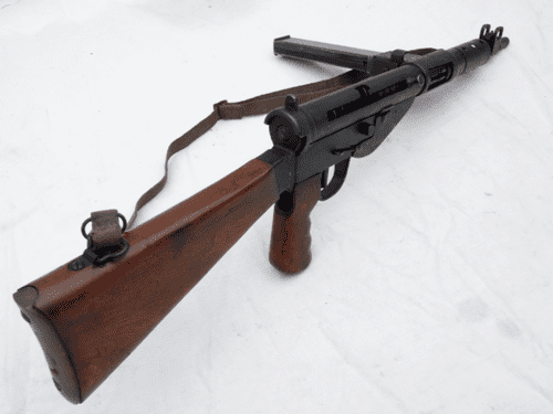 Deactivated British Sten mk5 9mm submachine gun, matching serial numbers **SOLD**