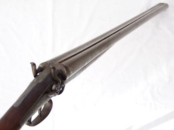 Deactivated British Thomas Turner 12-bore hammer shotgun  **SOLD**