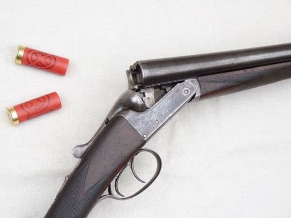 Deactivated British Whitehouse & Son  12-bore boxlock shotgun  **SOLD**