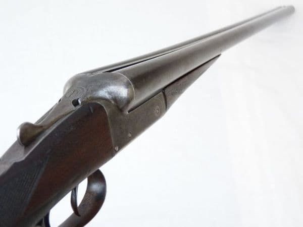 Deactivated British Whitehouse & Son  12-bore boxlock shotgun  **SOLD**