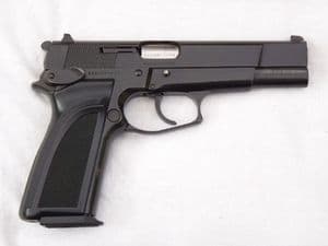 Deactivated  Browning  HP-DAO double-action 9mm automatic pistol  **SOLD**