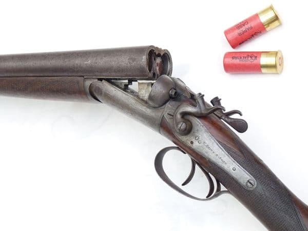 Deactivated C. Smith & Sons 12-bore hammer shotgun **SOLD**