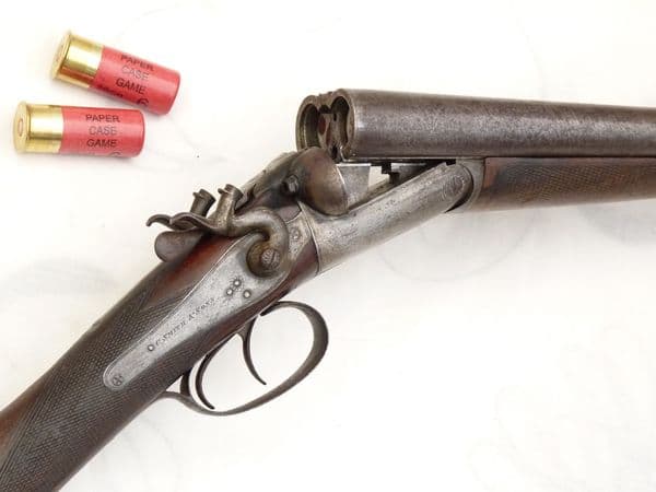 Deactivated C. Smith & Sons 12-bore hammer shotgun **SOLD**