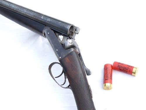 Deactivated Charles Boswell made 12-bore  boxlock shotgun **SOLD**