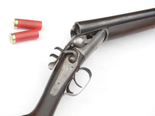 Deactivated Charles Francis 12-bore hammer shotgun **SOLD**