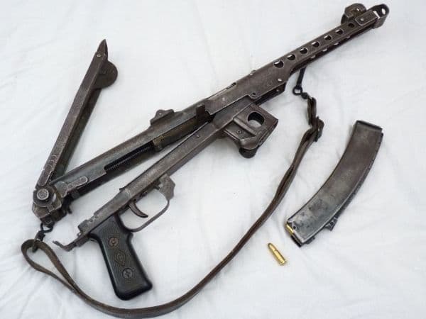 Deactivated Chinese Type-54 PPS-43 sub-machine gun 1954 dated , early spec deactivation  **SOLD**