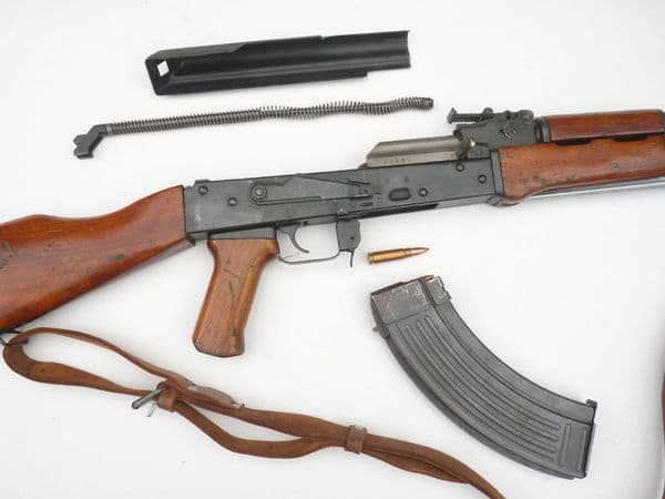 Deactivated Chinese Type 56 assault rifle with u/folding bayonet SOLD