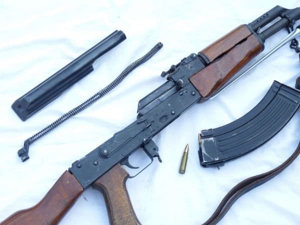 Deactivated Chinese Type 56 assault rifle with under-folding bayonet  **SOLD**