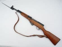 Deactivated Chinese Type 56 carbine, with underfolding bayonet, moving bolt *SOLD*