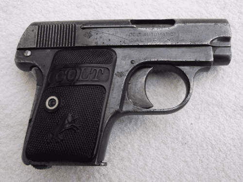 Deactivated Colt Model 1908 Vest Pocket Hammerless .25 ACP  **SOLD**