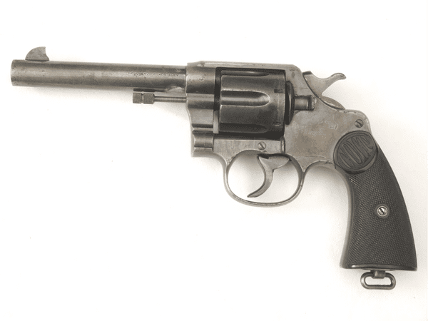 Deactivated Colt New Service .455 revolver, early EU spec