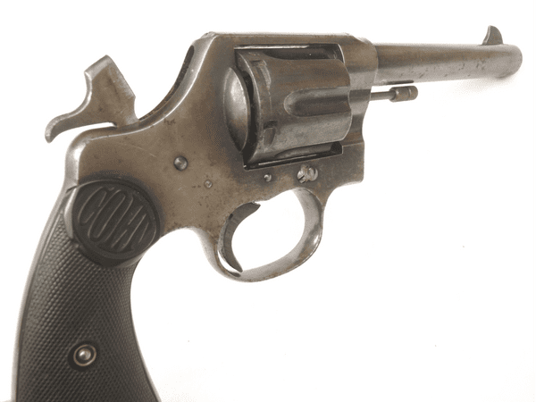 Deactivated Colt New Service .455 revolver, early EU spec