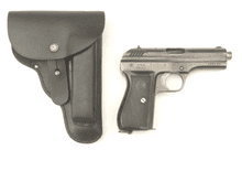 Deactivated Czech CZ vz. 27, 1938 dated, Nazi marked with holster, early spec