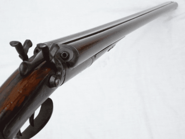 Deactivated D. Egg 12-bore hammer shotgun **SOLD**