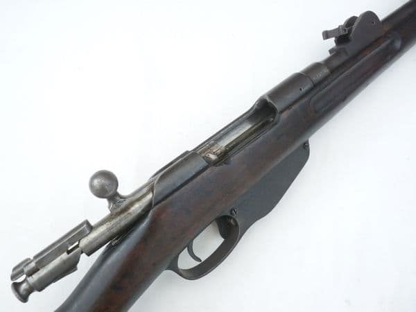Deactivated Dutch Hembrug M95 cavalry carbine, 1919 dated, early spec