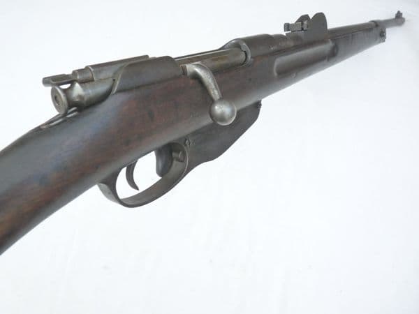Deactivated Dutch Hembrug M95 cavalry carbine, 1919 dated, early spec