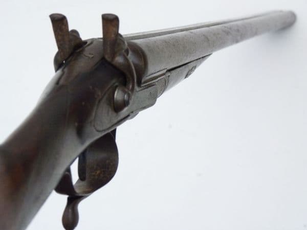 Deactivated  E.M.Reilly & Co. 12-bore hammer shotgun **SOLD**