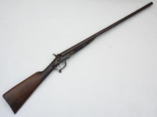 Deactivated  E.M.Reilly & Co. 12-bore hammer shotgun **SOLD**