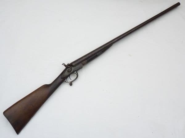 Deactivated E.M.Reilly & Co. 12-bore hammer shotgun **SOLD**