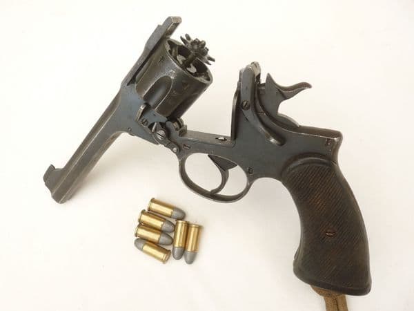 Deactivated Enfield No2 Mk1 revolver, 1931 dated, early EU spec