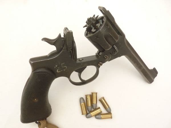 Deactivated Enfield No2 Mk1 revolver, 1931 dated, early EU spec