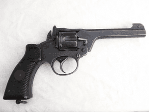Deactivated Enfield No2 Mk1* tankers revolver, 1943 dated, early spec deactivation  **SOLD**