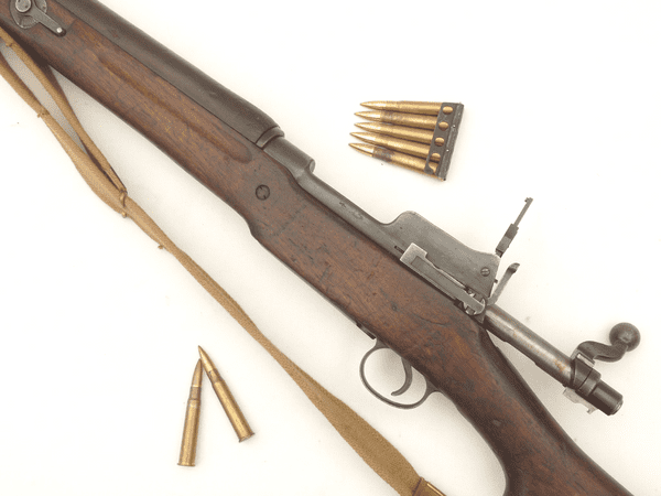 Deactivated Enfield P14 rifle,  Winchester made, matching serials, volley sights, early spec **SOLD*