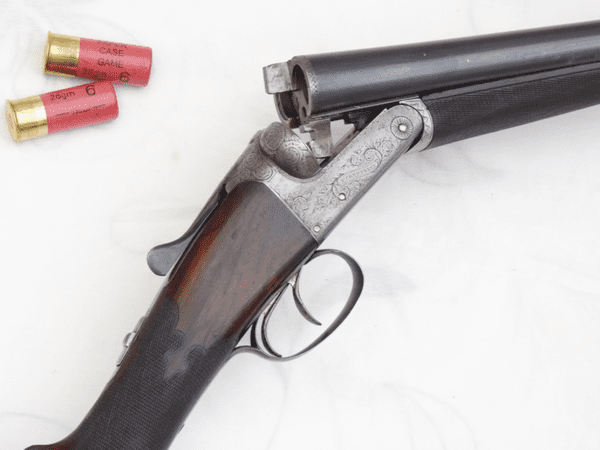 Deactivated F. Crutchley boxlock 12-bore shotgun **SOLD**