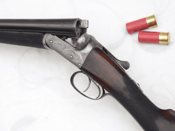 Deactivated F. Crutchley boxlock 12-bore shotgun **SOLD**